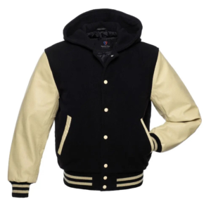 Wool and Vinyl body Varsity Jacket
